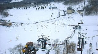 奥大山鏡ヶ成スキー場の写真